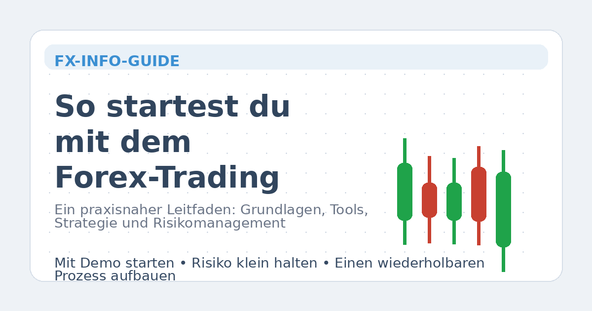 So startest du mit dem Forex-Trading – Titelbild