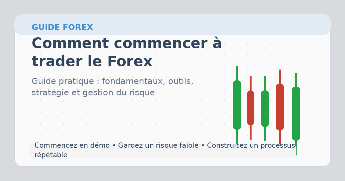 Comment commencer à trader le Forex — image d'en-tête