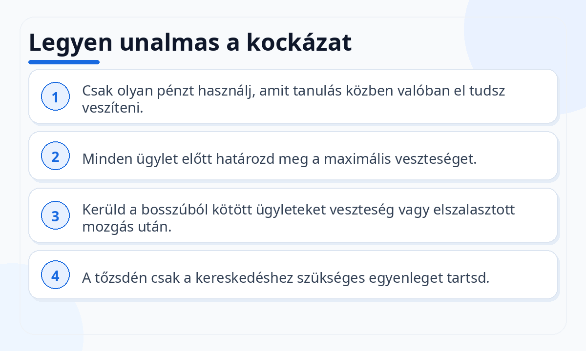 Legyen unalmas a kockázat