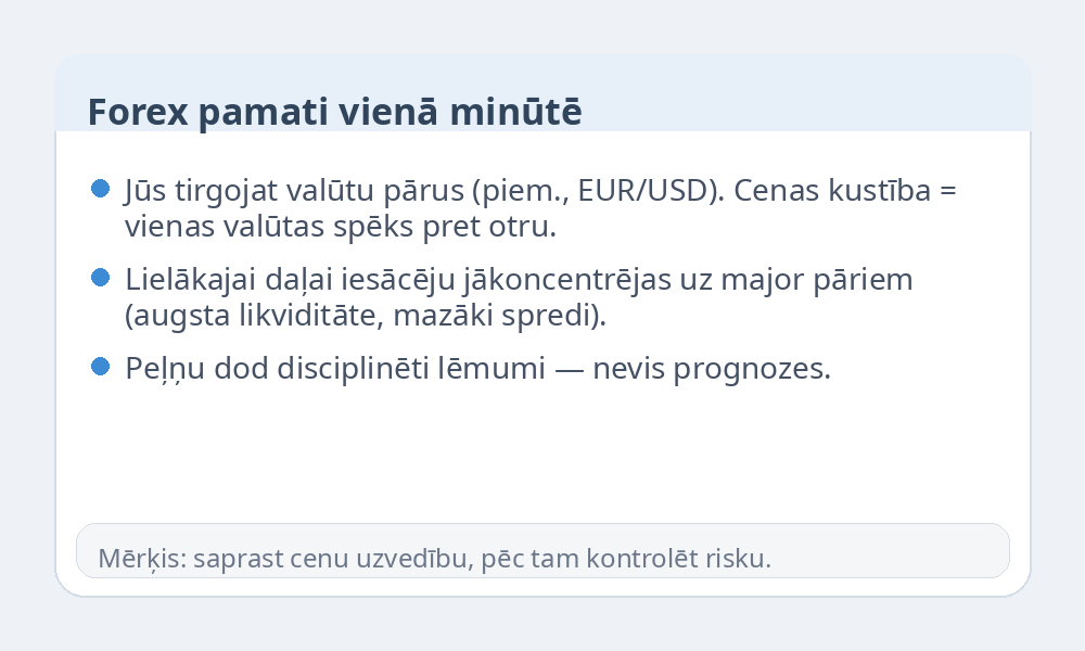 Forex pamatu infografika