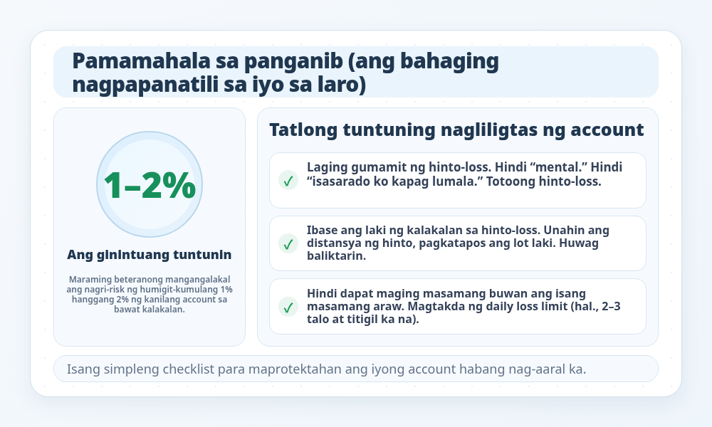 Infographic ng checklist sa risk management