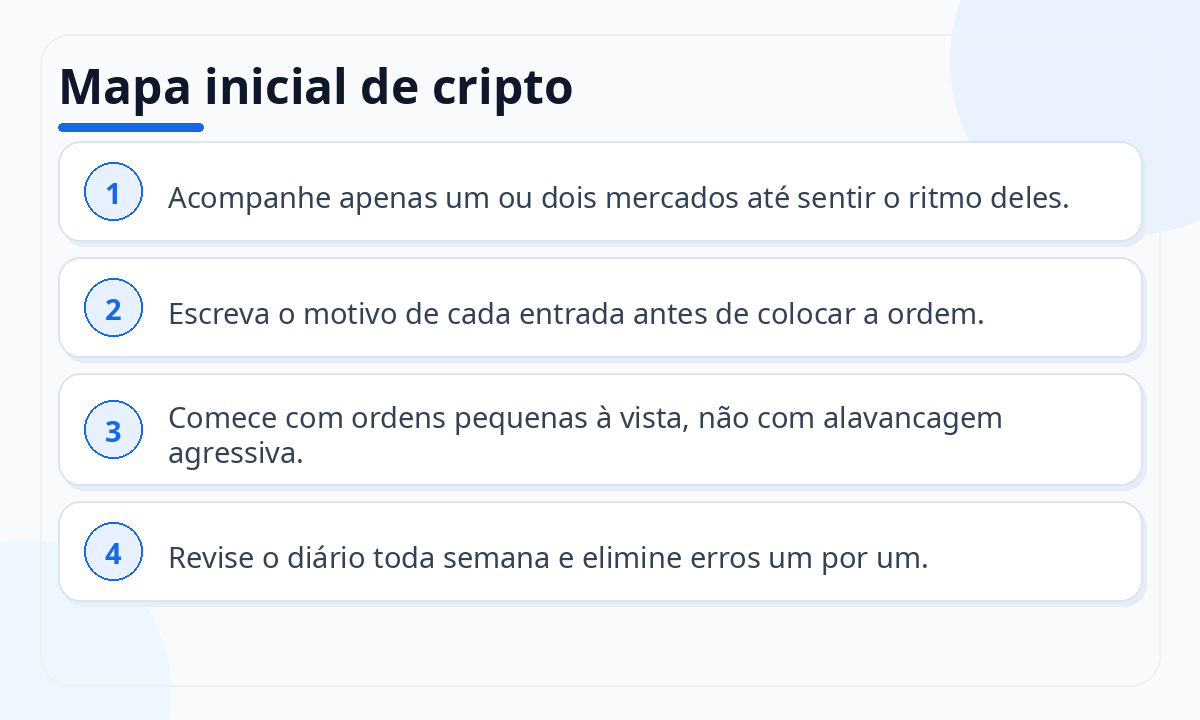 Mapa inicial de cripto