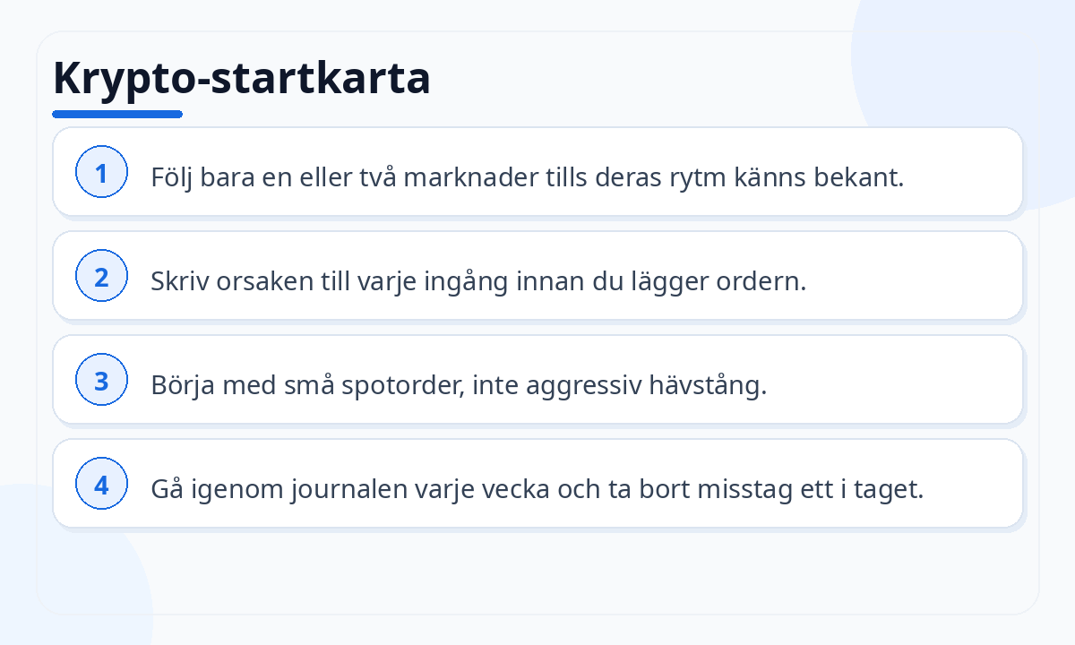Krypto-startkarta