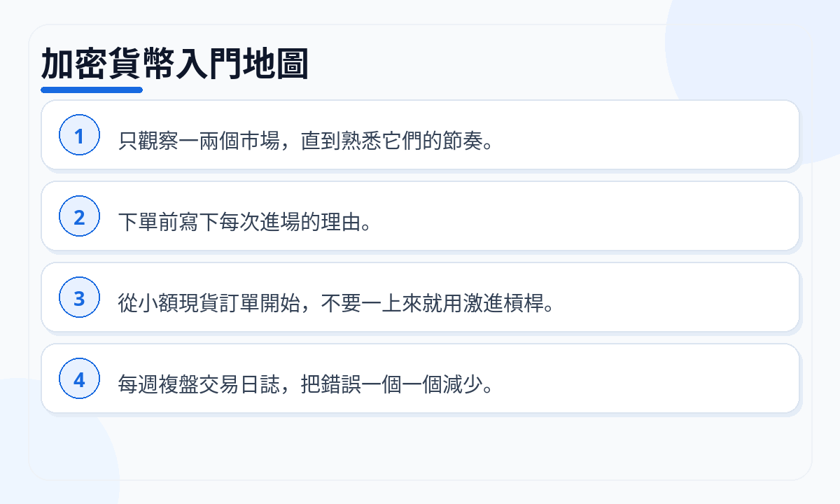加密貨幣入門地圖