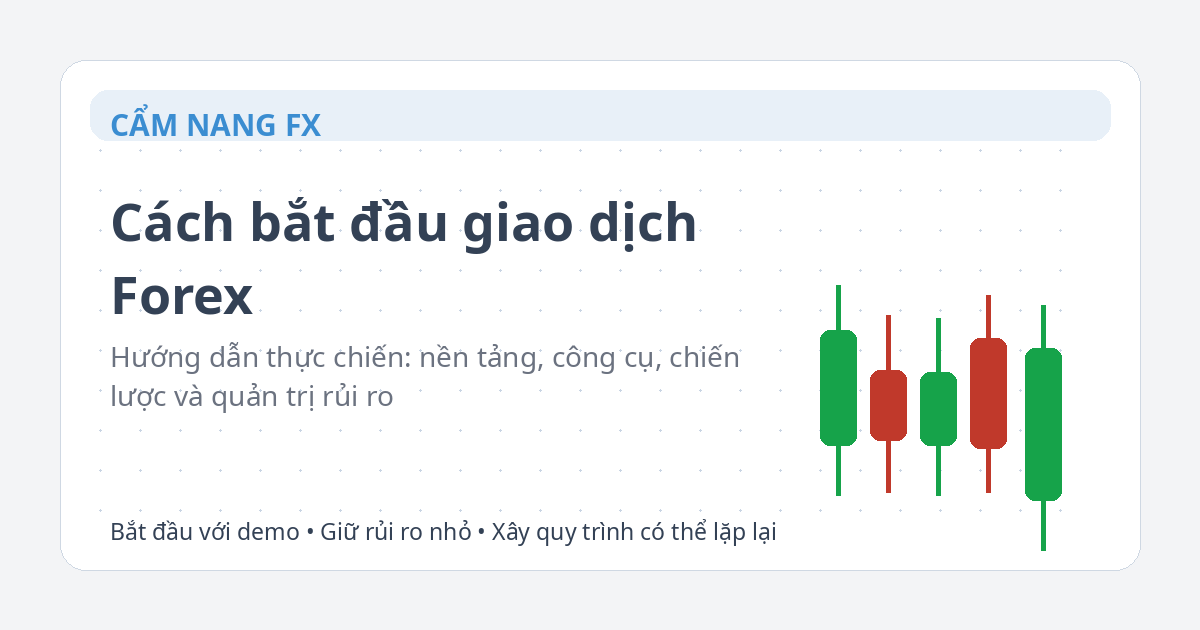 Cách bắt đầu giao dịch Forex — ảnh minh họa